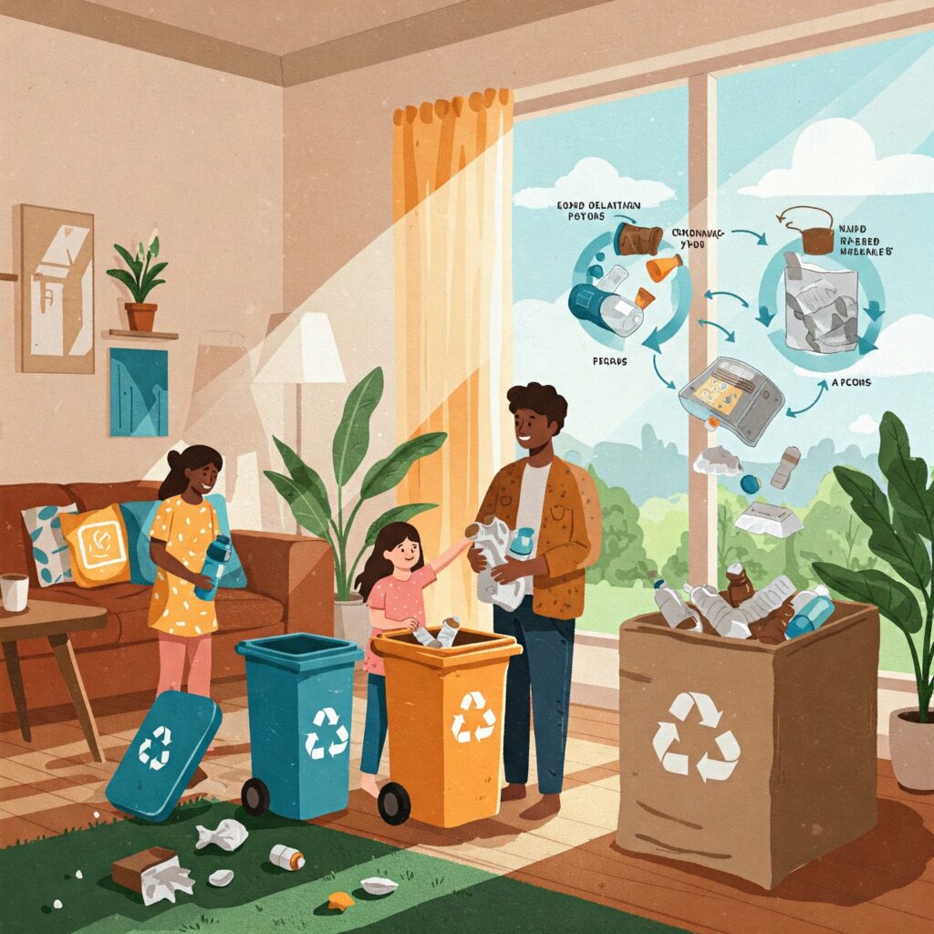 Reciclaje útil para el hogar: consejos y trucos para ser más sostenibles